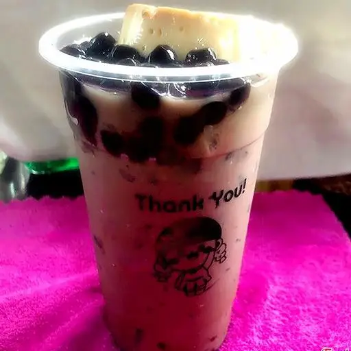 Hình ảnh Trà sữa socola(có trân châu, khúc bach, rau câu, pudding