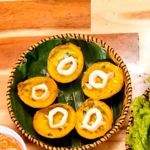 Hình ảnh Bánh khọt mực + 01 Pepsi
