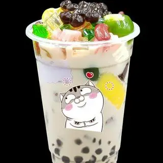 Hình ảnh Trà Sữa truyền thống full Topping 