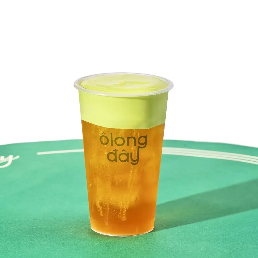 Hình ảnh Ôlong nhài kem matcha