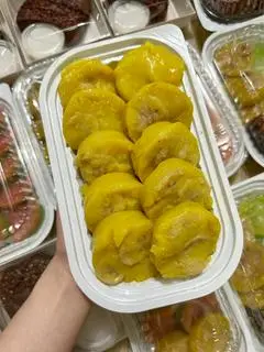Hình ảnh Bánh Chuối Hấp Hộp 10 Cái + Cốt Dừa