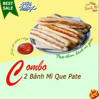 Hình ảnh Combo 2 Bánh Mì Que Pate Hải Phòng 