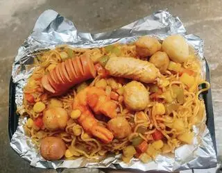 Hình ảnh Mì trộn indomie THẬP CẨM 2 mì
