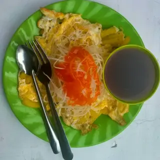 Hình ảnh Nui Chiên Giòn 2 trứng - Nói không với ốp la (Chay Mặn Đều Dùng Được)