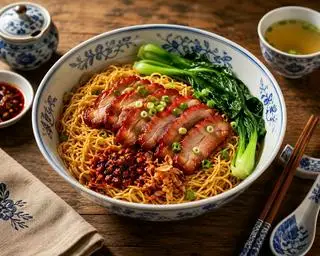 Hình ảnh Mì xá xíu