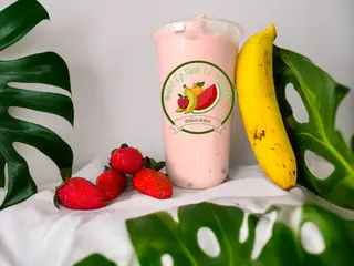 Hình ảnh Sinh Tố Dâu Chuối 