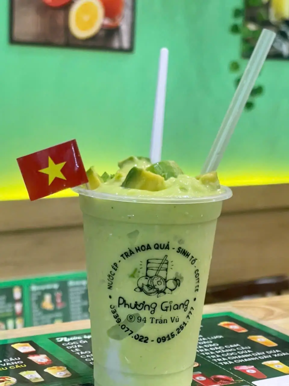 Hình ảnh sinh tố Bơ