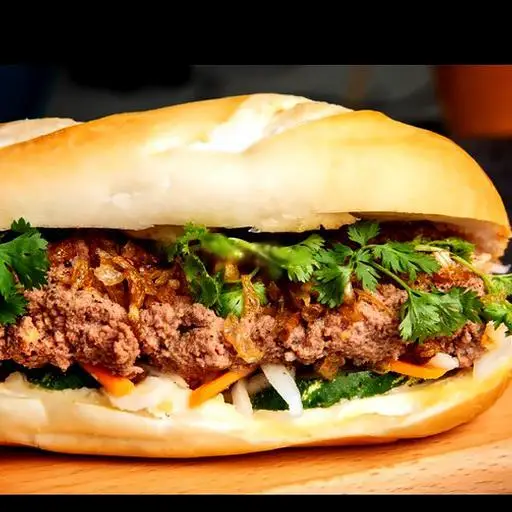 Hình ảnh Bánh mì pate ruốc