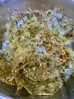 Hình ảnh Bánh tráng dẻo mỡ hành 