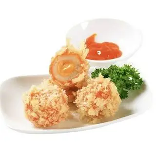 Hình ảnh Viên hải sản cam sốt mayonnaise - 3 viên