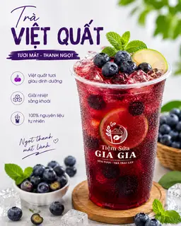 Hình ảnh Trà Việt Quất 
