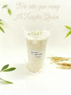 Hình ảnh Trà sữa gạo rang
