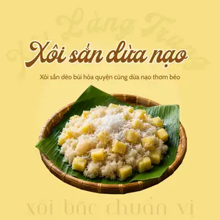Hình ảnh Xôi sắn dừa nạo (Nên thử)