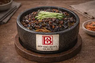 Hình ảnh Combo6: Mỳ tương đen + Thịt chiên giòn + Tokbokki