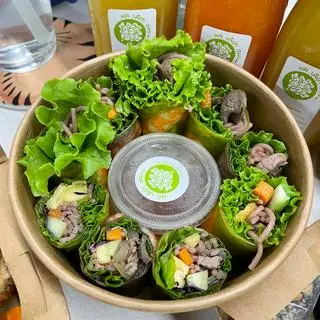 Hình ảnh Gỏi cuốn tôm - bò bulgogi
