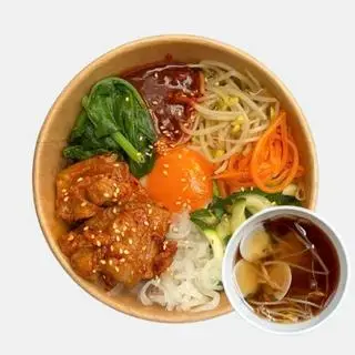 Hình ảnh Cơm trộn lợn xào cay Bibimbap
