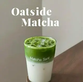 Hình ảnh Oatside latte Matcha オートサイドラテ抹茶 500ml