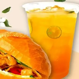 Hình ảnh Combo 1 Doner +1 cốc trà tắc(nước Đậu, trà sữa, trà Thái. khách ghi chú)