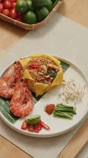 Hình ảnh pad thái bò tôm