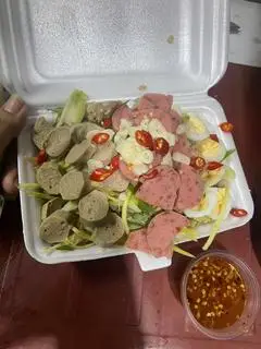 Hình ảnh Tré Trộn Đầy Đủ kèm 1b bánh phồng