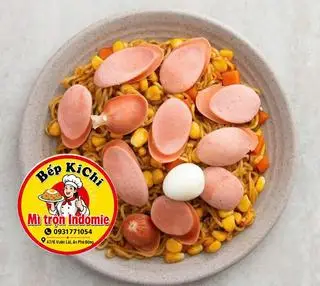 Hình ảnh Mì trộn xúc xích