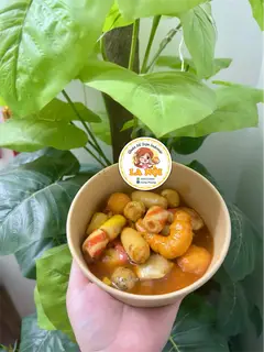Hình ảnh viên chiên sốt chua ngọt