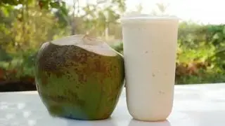 Hình ảnh ST02 Sinh tố Dừa - Coconut smooothie