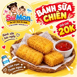 Hình ảnh Bánh sữa chiên giòn