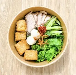Hình ảnh Bún nước tương thịt luộc