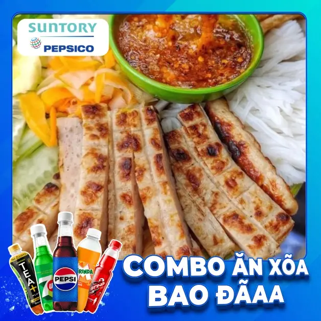 Hình ảnh COMBO 1 Suất Nem Nướng + 1  Cocacola