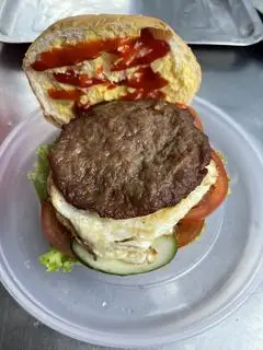 Hình ảnh Hamburger Bò Trứng 