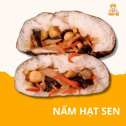 Hình ảnh Bánh Bao Nấm Chay