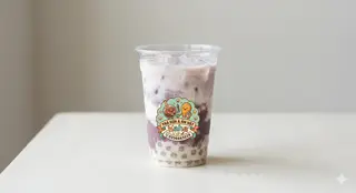 Hình ảnh Trà sữa khoai môn tươi - 700ml