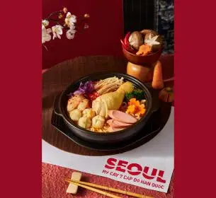 Hình ảnh mì lẩu thái đùi gà