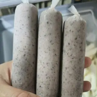 Hình ảnh Kem đậu đen chuẩn vị nhà làm siêu béo (10bich ) bịch như hình 
