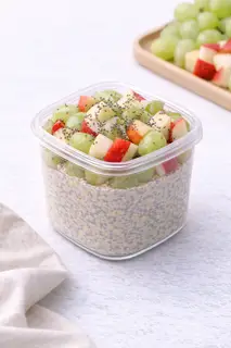 Hình ảnh Yến mạch + Nho + Táo