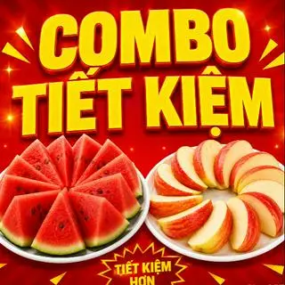 Hình ảnh Combo Tiết Kiệm 2: Box Dưa Hấu & Box Ổi Cắt Sẵn
