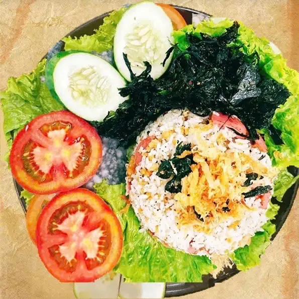 Hình ảnh Cơm chiên rong biển chay