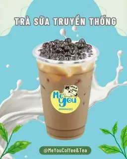 Hình ảnh Trà Sữa Truyền Thống - Milk tea with full toppings 