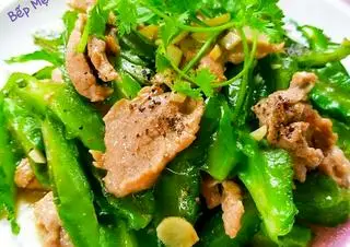Hình ảnh  Cơm Đậu Rồng Xào Thịt Bò