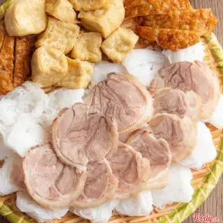 Hình ảnh Bún đậu + x2Chả cốm + x2Chân giò bắp