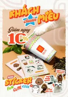Hình ảnh Sticker Chuẩn Miêu