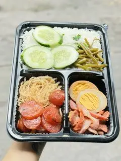 Hình ảnh Cơm Tấm Long Xuyên - Lạp Xưởng ( Thịt Sợi - Bì - Trứng Kho - Lạp Xưởng )