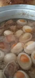 Hình ảnh cơm thịt kho tàu 