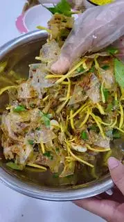 Hình ảnh bánh tráng trộn bé 
