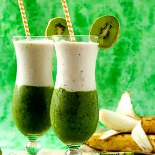 Hình ảnh Sinh tố kiwi kem tươi