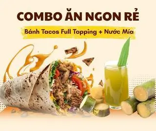 Hình ảnh Combo Full Topping & Nước Mía
