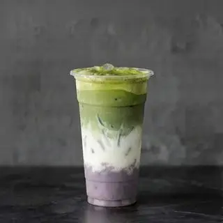 Hình ảnh Latte matcha khoai môn