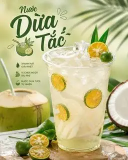 Hình ảnh Nước Dừa Tắc Tươi