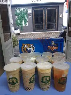 Hình ảnh Trà Sữa Khoai Môn Size L 